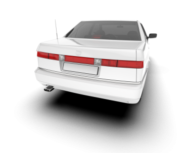 Gerçekçi araba vektör çizim