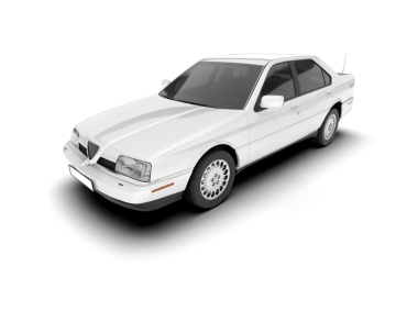 beyaz lüks vintage araba