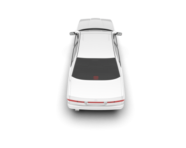 Beyaz arka planda izole edilmiş bir araba. Beyaz arka planda bir arabanın vektör çizimi. vektör illüstrasyonu