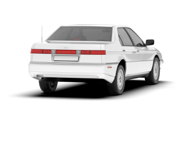 gerçekçi araba yan görünüm vektör çizimi