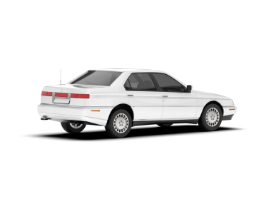 İzole edilmiş beyaz araba