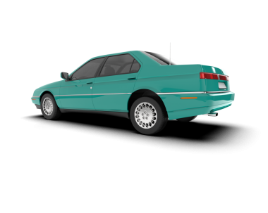 Beyaz arka plan vektör illüstrasyonunda modern lüks araba