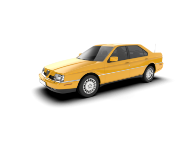 Araç sedan vektörü. yan görünüm.