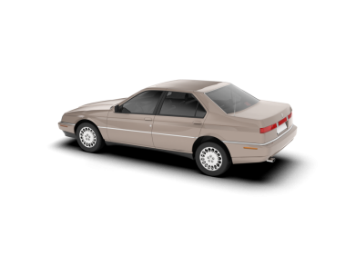 Kahverengi lüks araba beyaz arka planda izole edildi. 3 boyutlu görüntüleme