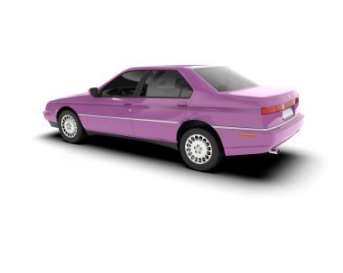 - Araba. 3d illüstrasyon