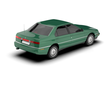 gerçekçi eski araba yan görünümü vektör tasarımı çizimi