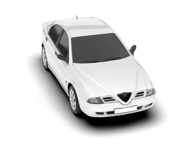 Araba beyaz arka planda izole edilmiş. Vektör çizimi.