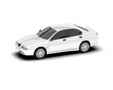 Beyaz modern araba illüstrasyonu. vektör illüstrasyonu