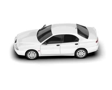 araba yan görünümü, vektör illüstrasyonu