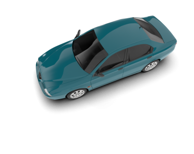 beyaz arkaplandaki araba