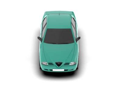 Modern araba. beyaz arkaplanda izole