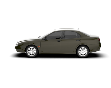 modern araba, vektör illüstrasyonu