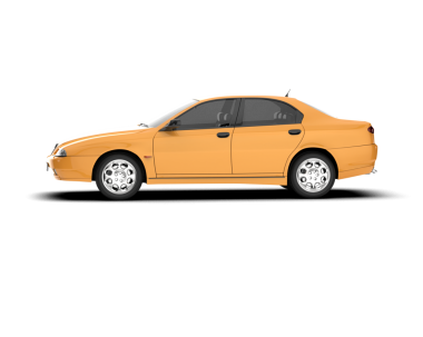 Beyaz arka planda bir araba. vektör illüstrasyonu.