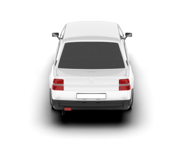 Beyaz lüks SUV araba