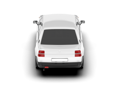 Araba manzaralı. 3d illüstrasyon.