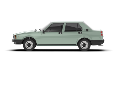 izole edilmiş araba simgesi