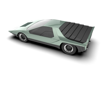 araba yan görünümü, vektör illüstrasyonu