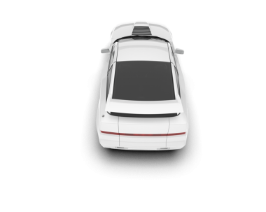 modern lüks araba beyaz izole