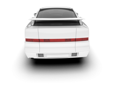 Modern araba. 3d oluşturma