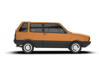 Beyaz arkaplanda izole edilmiş klasik araba