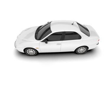 modern lüks araba beyaz arka planda izole edilmiş