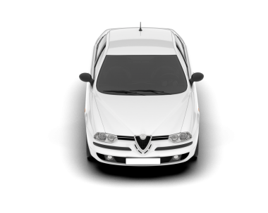 Siyah arka planda modern kompakt araba