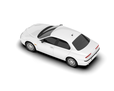 3 boyutlu bir araba.