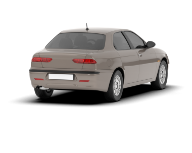 beyaz arka planda modern araba