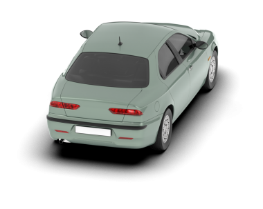 Araba beyaz arka planda izole edilmiş. 3d illüstrasyon