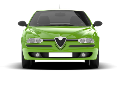 modern araba beyaz arka planda izole edildi. 3 boyutlu görüntüleme