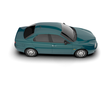 Modern araba izole edilmiş vektör çizimi. Beyaz arkaplanı olan araba