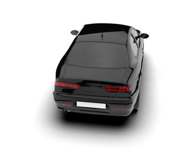 araba beyazda izole edildi