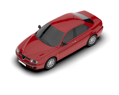 araba beyazda izole edildi