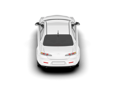 Araba sedanı. vektör illüstrasyonu.