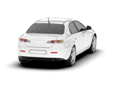 Gerçekçi bir araba. vektör illüstrasyonu