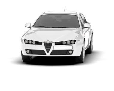 Beyaz arkaplandaki araba, vektör, illüstrasyon.