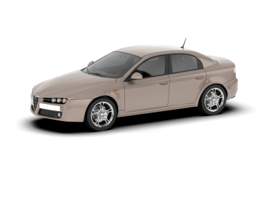 modern lüks araba izole