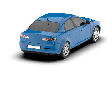 Beyaz arka planda bir araba. Vektör illüstrasyonu.