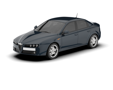 Modern araba beyaz arka planda izole edilmiş. 3d illüstrasyon