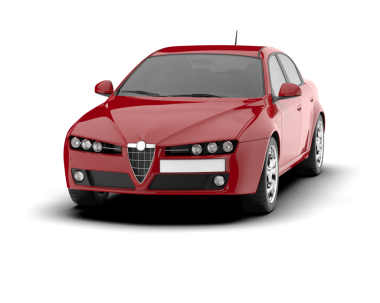 Beyaz arka planda modern bir araba. Yüksek kalite çizim. yüksek kalite