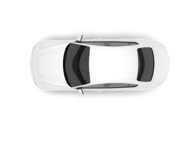 Araba ikonu. düz vektör çizimi beyaz arkaplanda izole edildi