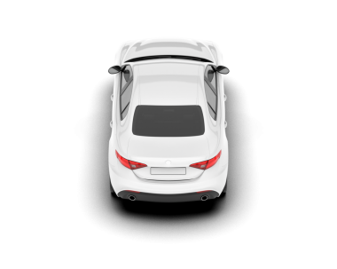 araba ön görünümü, vektör illüstrasyonu