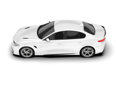 - Araba. Yan görünüş. beyaz arkaplanda izole.