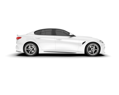 Beyaz arkaplandaki araba.