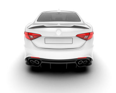 Beyaz üzerine izole edilmiş vektör illüstrasyon araba simgesi