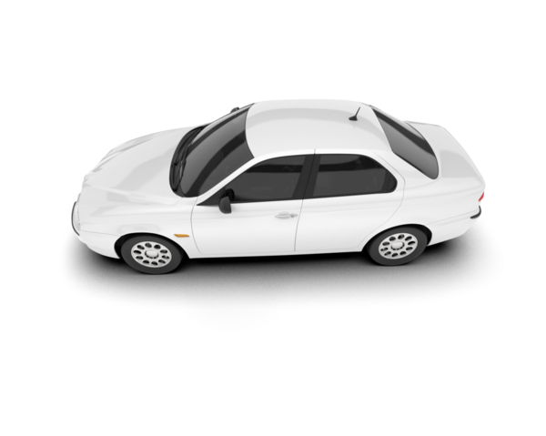 modern lüks araba beyaz arka planda izole edilmiş