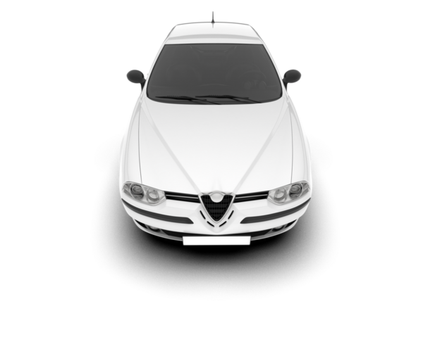 Siyah arka planı olan beyaz bir araba.