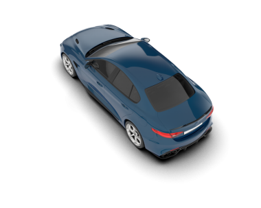 modern araba beyaz arkaplanda izole edildi