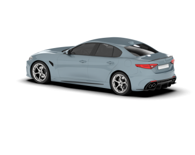 gerçekçi modern araba yan görünümü