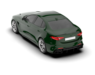 modern araba arka planda 3 boyutlu görüntüleme ile izole edildi - illüstrasyon